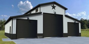 Steel building installed in South Georgia